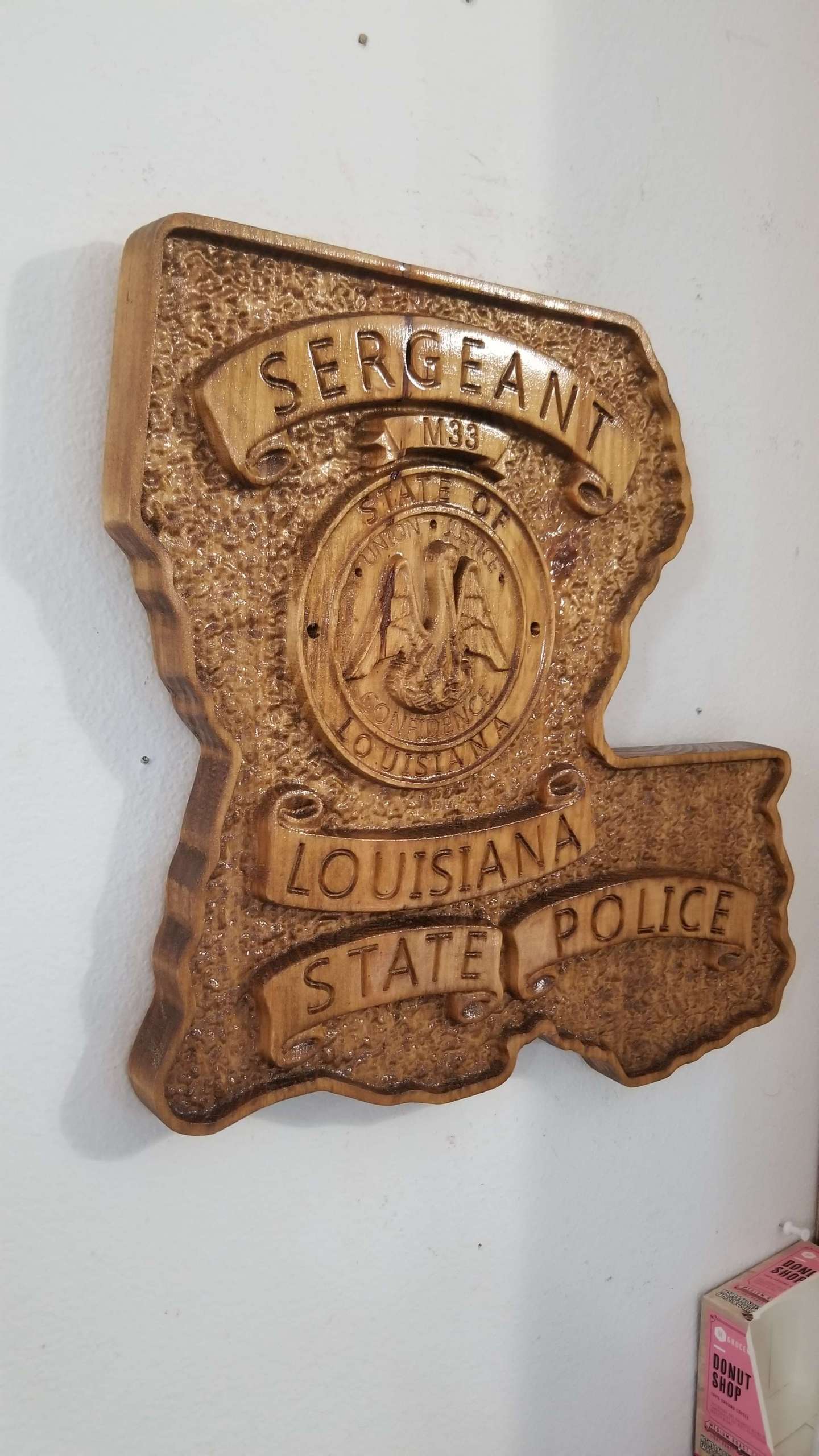 LCS-063 Laser Cut Shape Police Badge
